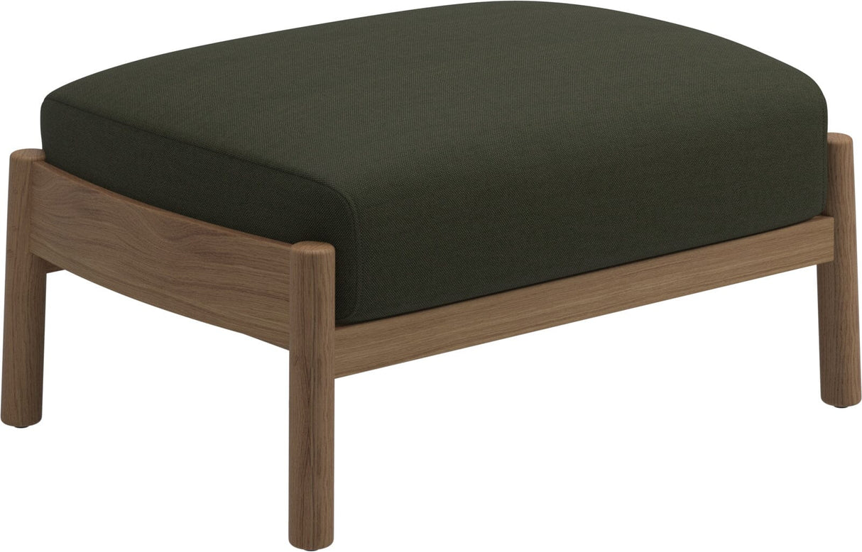 Gloster Haven Repose-pieds Ottoman Teck Grade B (OP) Fife Olive 0041