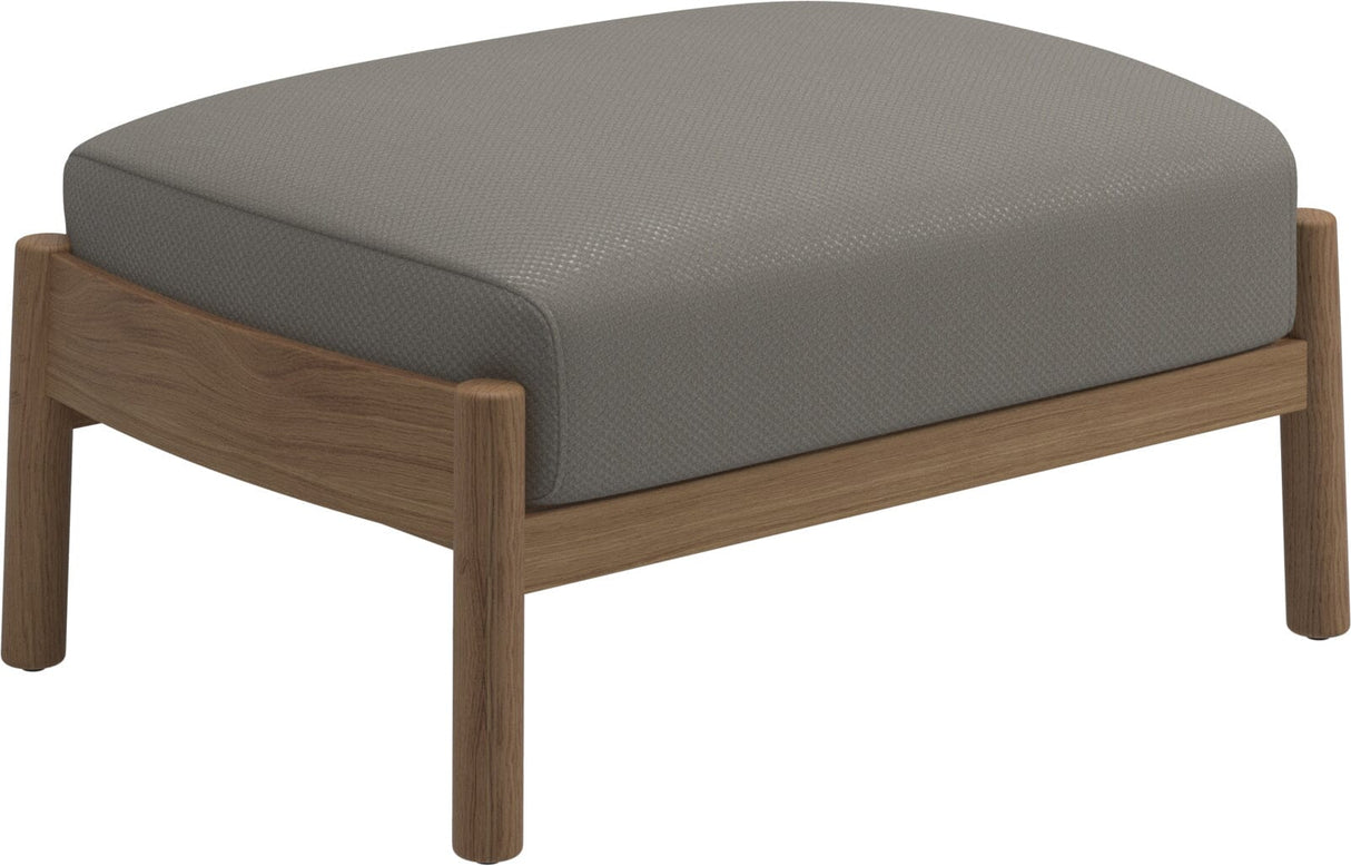 Gloster Haven Repose-pieds Ottoman Teck Grade D (ST) Dot Nimbus 0116