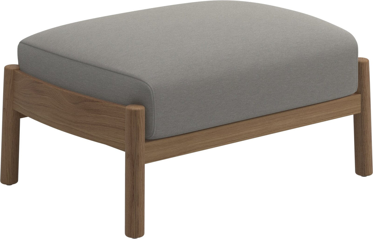 Gloster Haven Repose-pieds Ottoman Teck Grade D (ST) Tuck Malt 0122