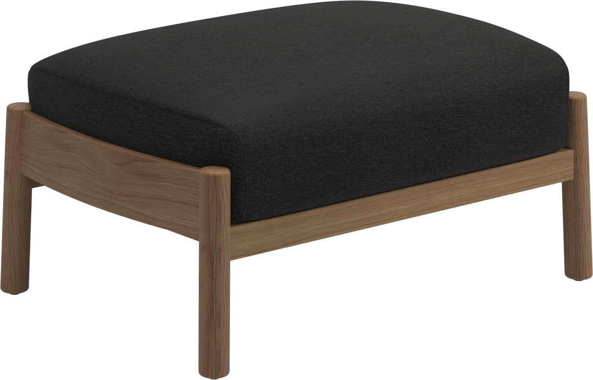 Gloster Haven Repose-pieds Ottoman Teck Grade D (ST) Tuck Sable 0123