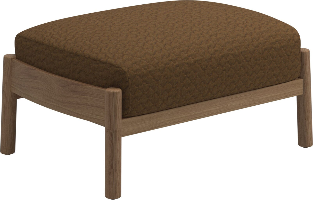 Gloster Haven Repose-pieds Ottoman Teck Grade D (ST) Wave Russet 0127