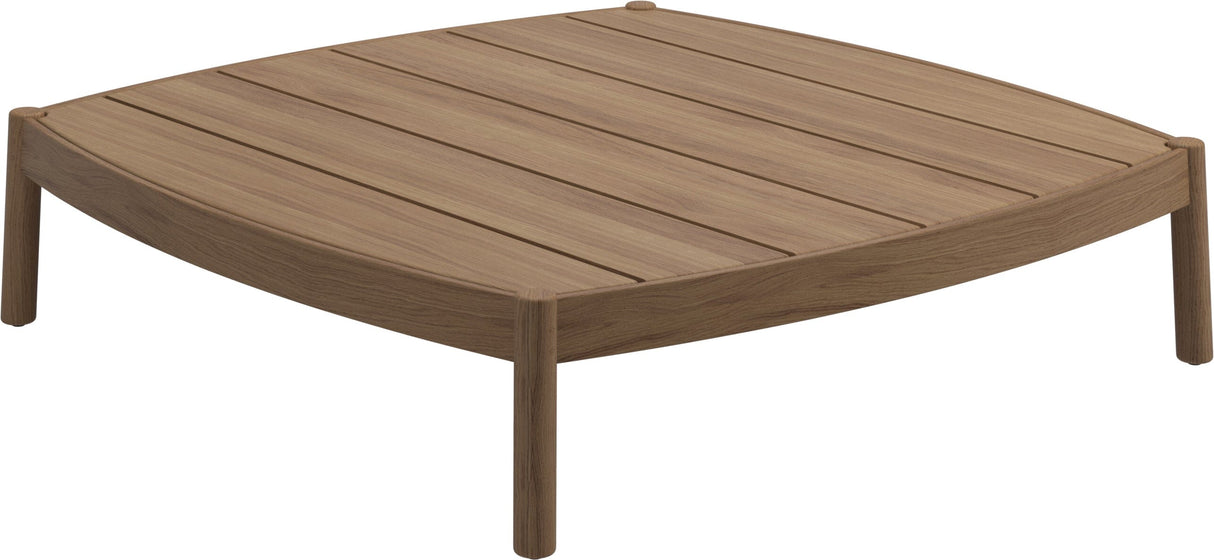 Gloster Haven Table basse 120x120cm Teck