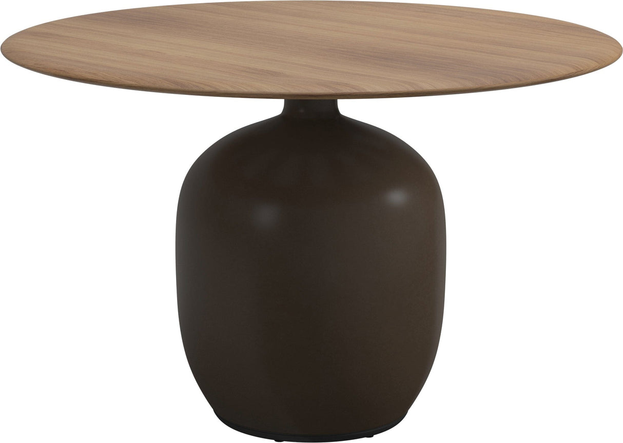 Gloster Kasha Table repas ronde Ø120cm Earth