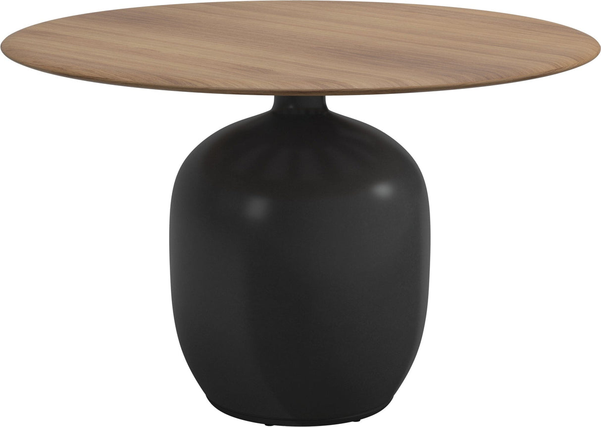 Gloster Kasha Table repas ronde Ø120cm Iron