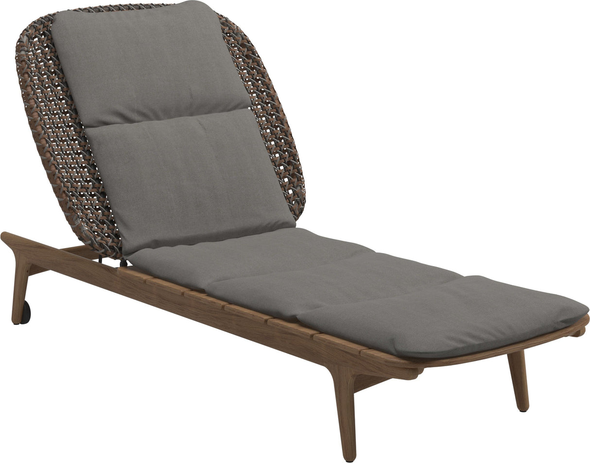 Gloster Kay Chaise longue Brindle Grade B (OP) Fife Rainy Grey 0044