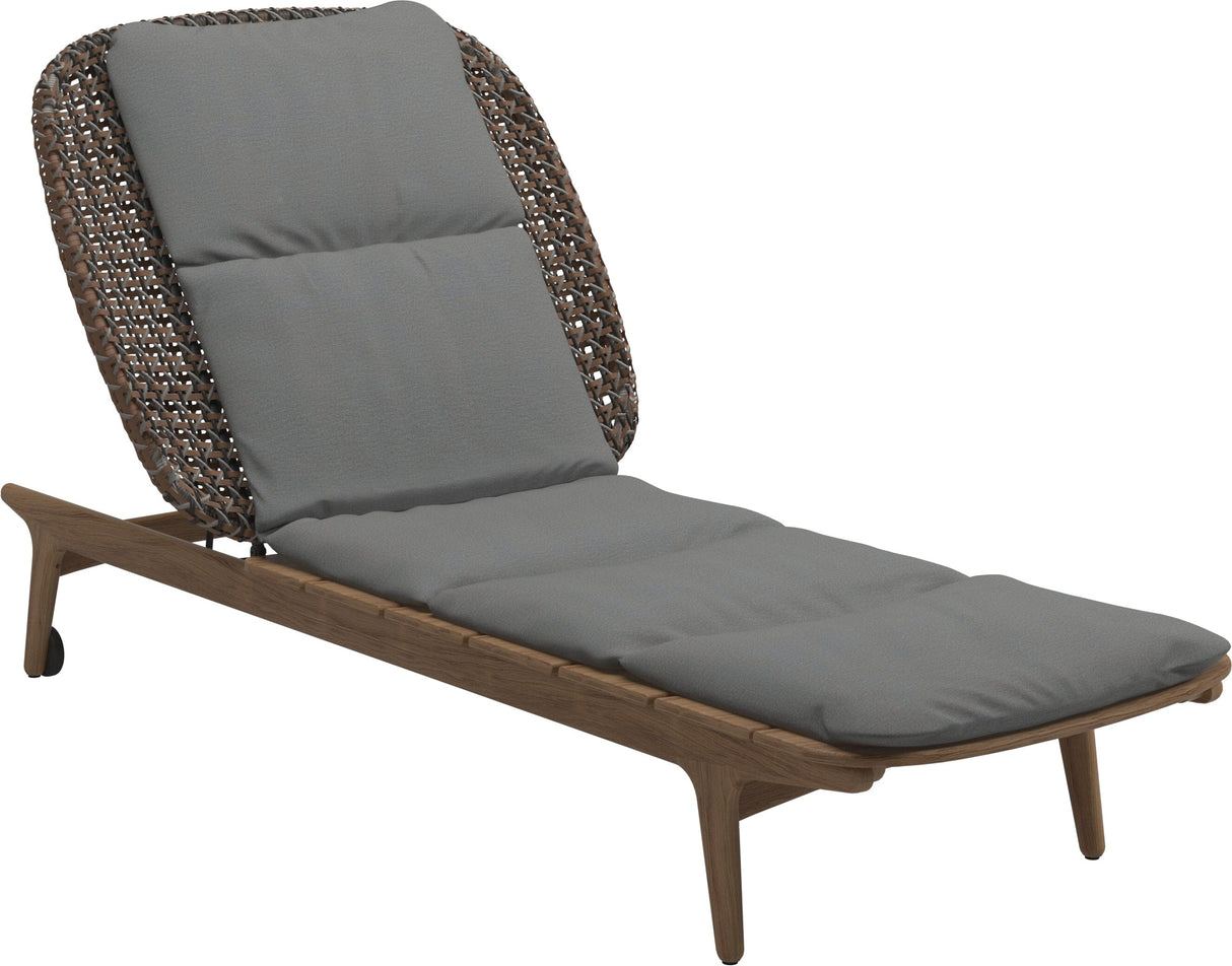 Gloster Kay Chaise longue Brindle Grade B (WR) Blend Fog 0145