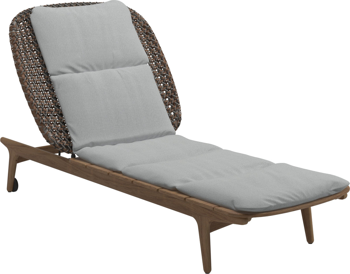 Gloster Kay Chaise longue Brindle Grade D (ST) Tuck Dust 0158