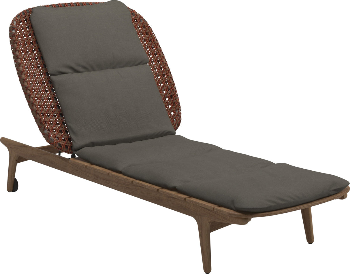 Gloster Kay Chaise longue Copper Grade B (OP) Fife Platinum 0042