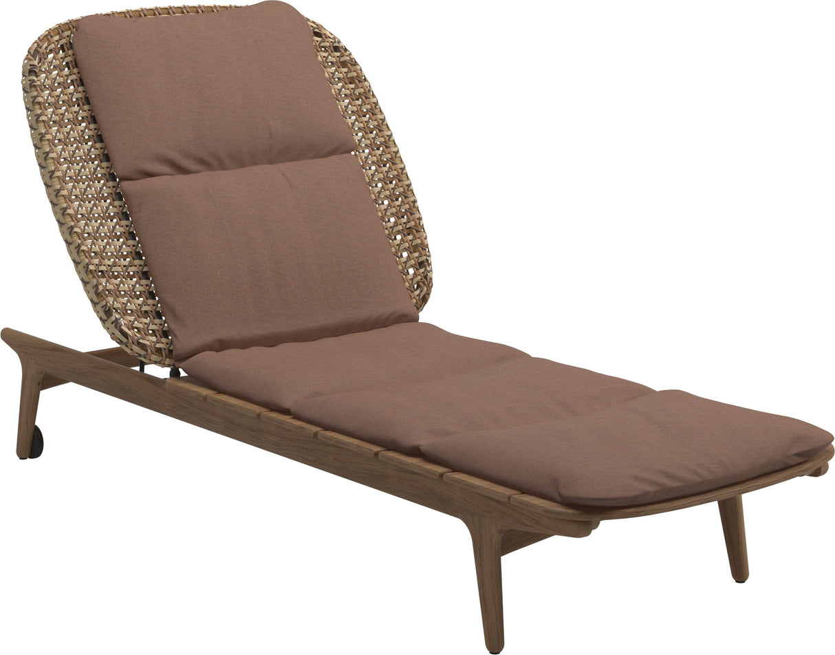 Gloster Kay Chaise longue Harvest