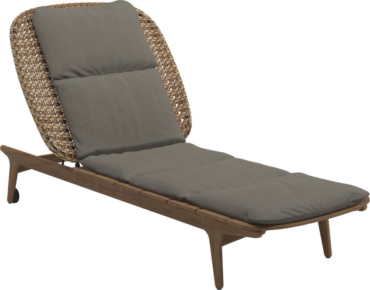Gloster Kay Chaise longue Harvest Grade B (OP) Fife Vesterhav Sand 0048