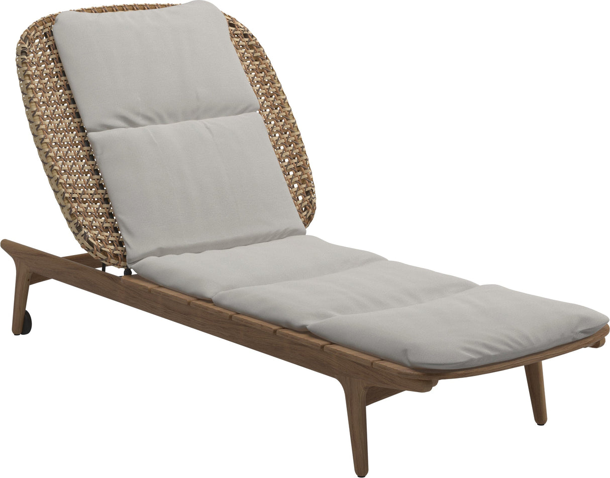 Gloster Kay Chaise longue Harvest Grade B (WR) Blend Linen 0146
