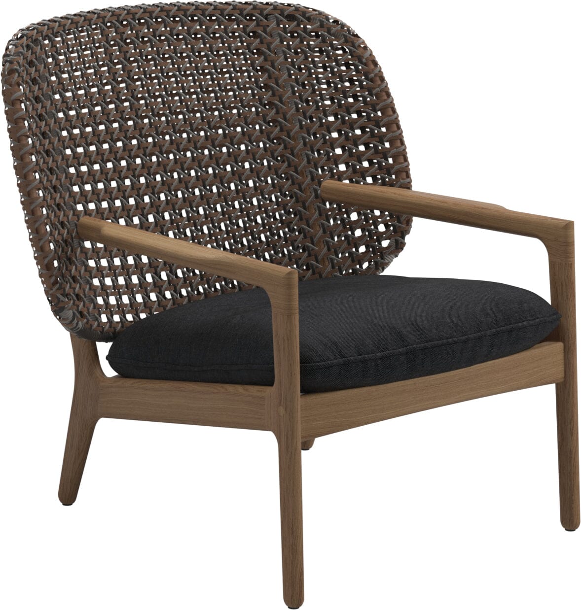 Gloster Kay Fauteuil club - Lounge Chair Bas dossier Brindle