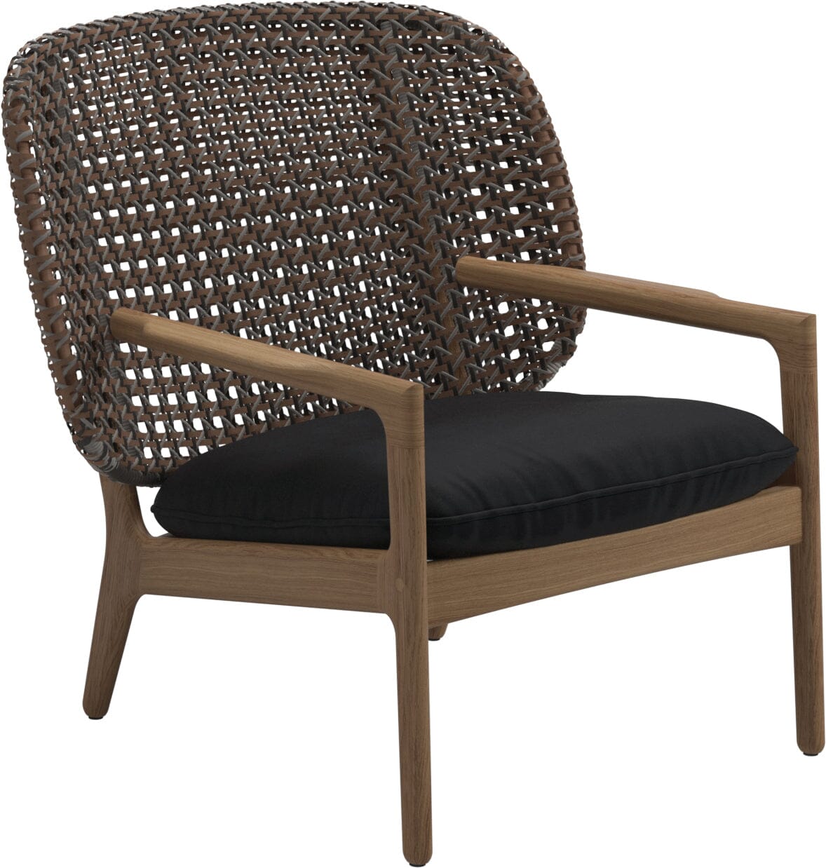 Gloster Kay Fauteuil club - Lounge Chair Bas dossier Brindle