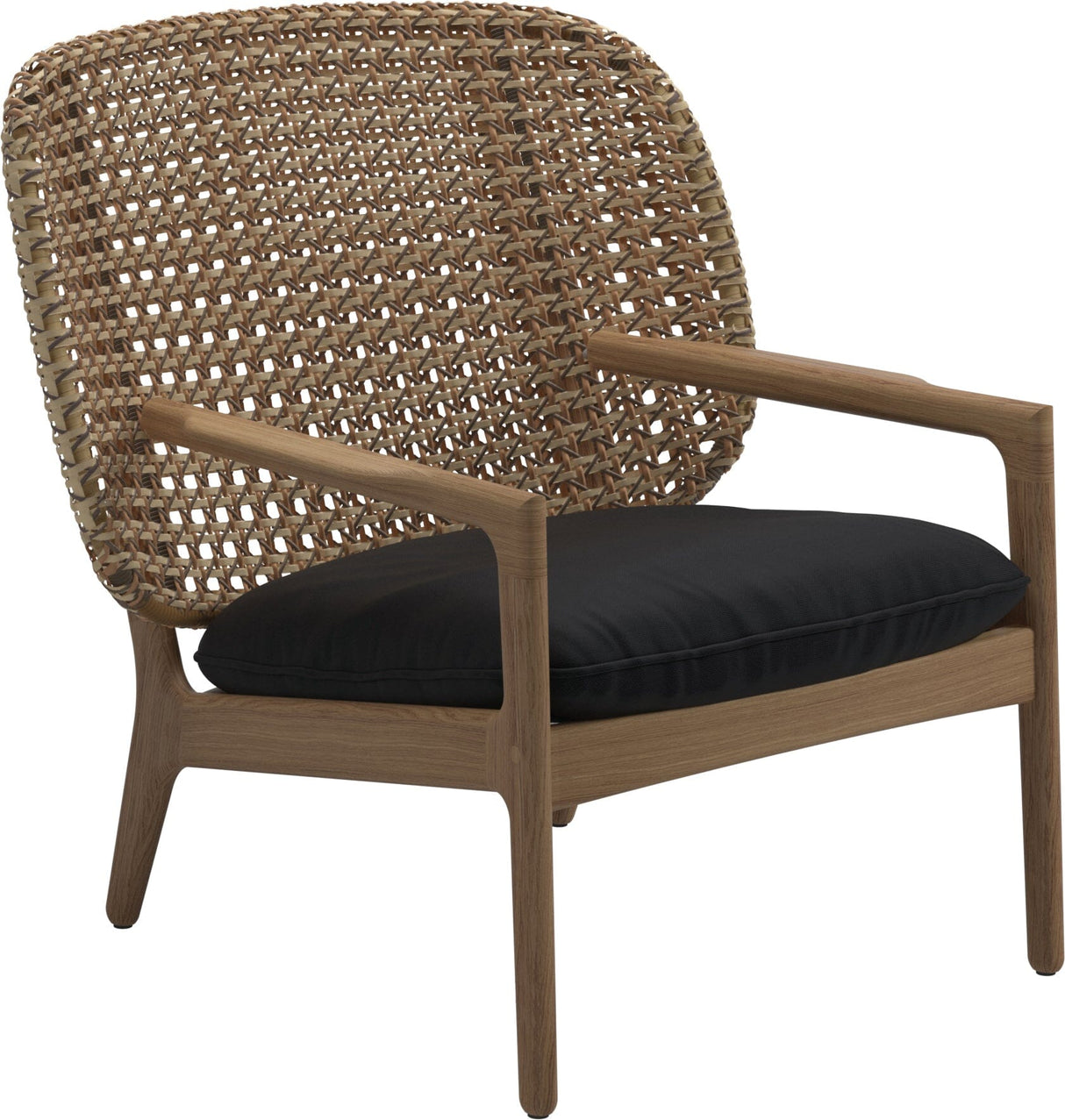Gloster Kay Fauteuil club - Lounge Chair Bas dossier Harvest