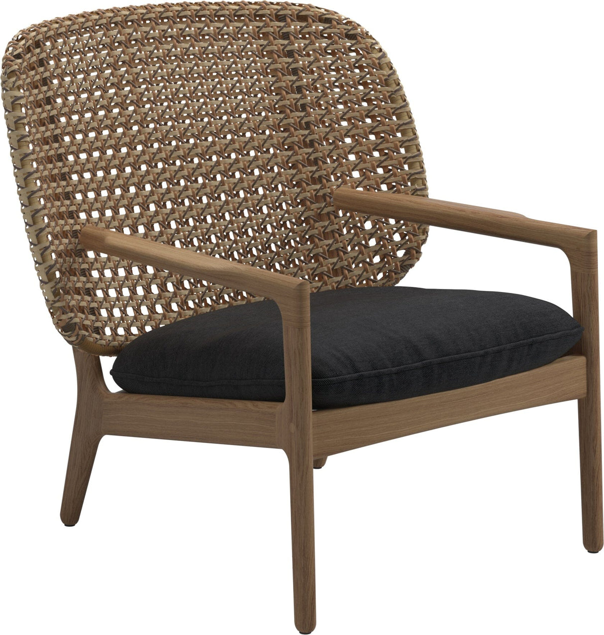 Gloster Kay Fauteuil club - Lounge Chair Bas dossier Harvest
