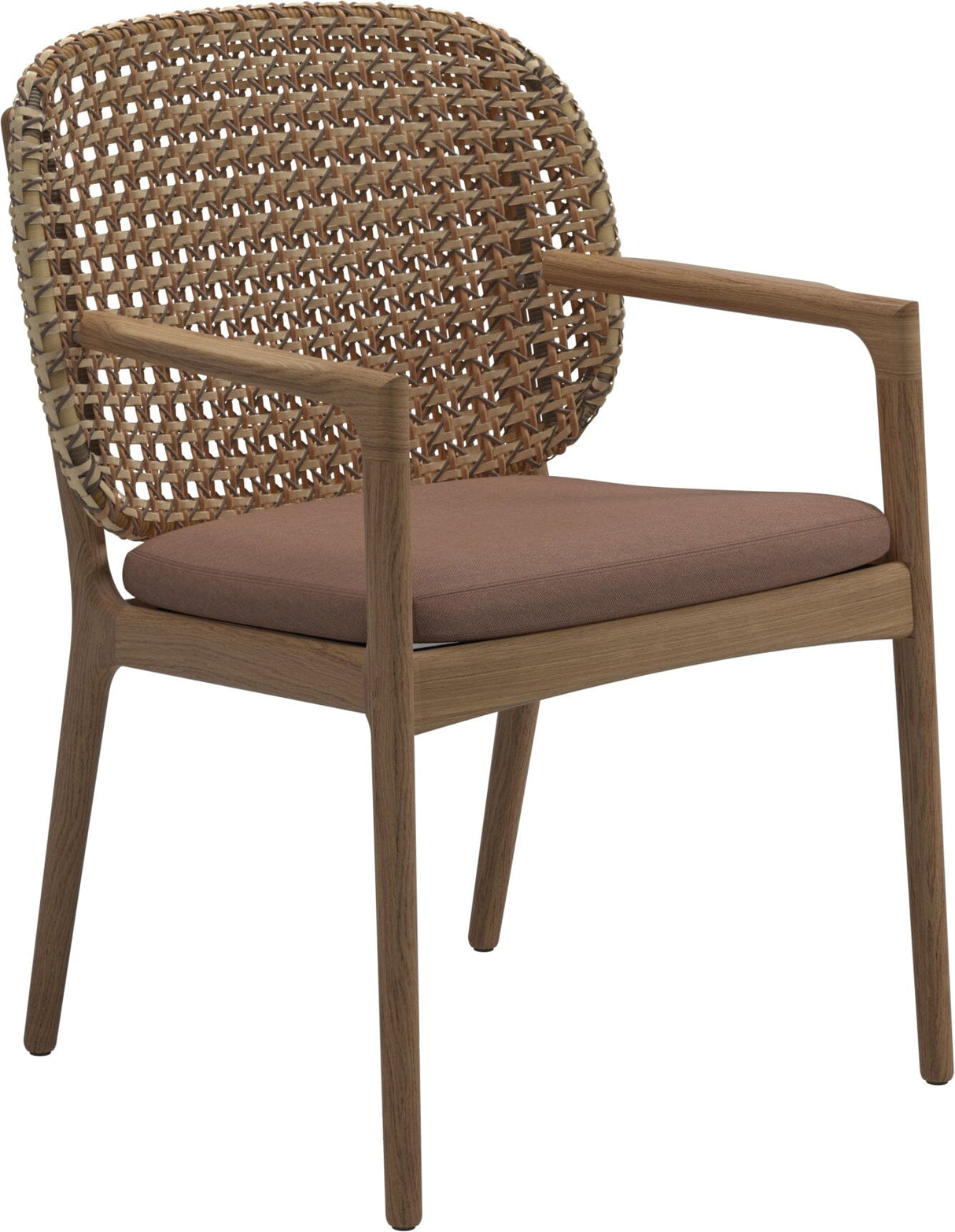 Gloster Kay Fauteuil repas avec accoudoirs Harvest Grade D (ST) Tuck Cider 0121