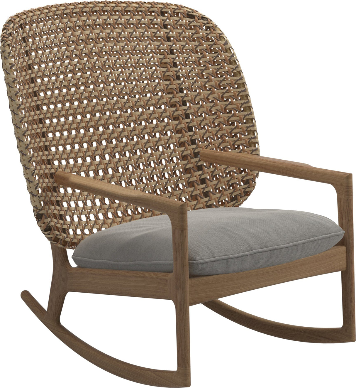 Gloster Kay High Back Rocking Chair Harvest Grade D (ST) Tuck Malt 0122