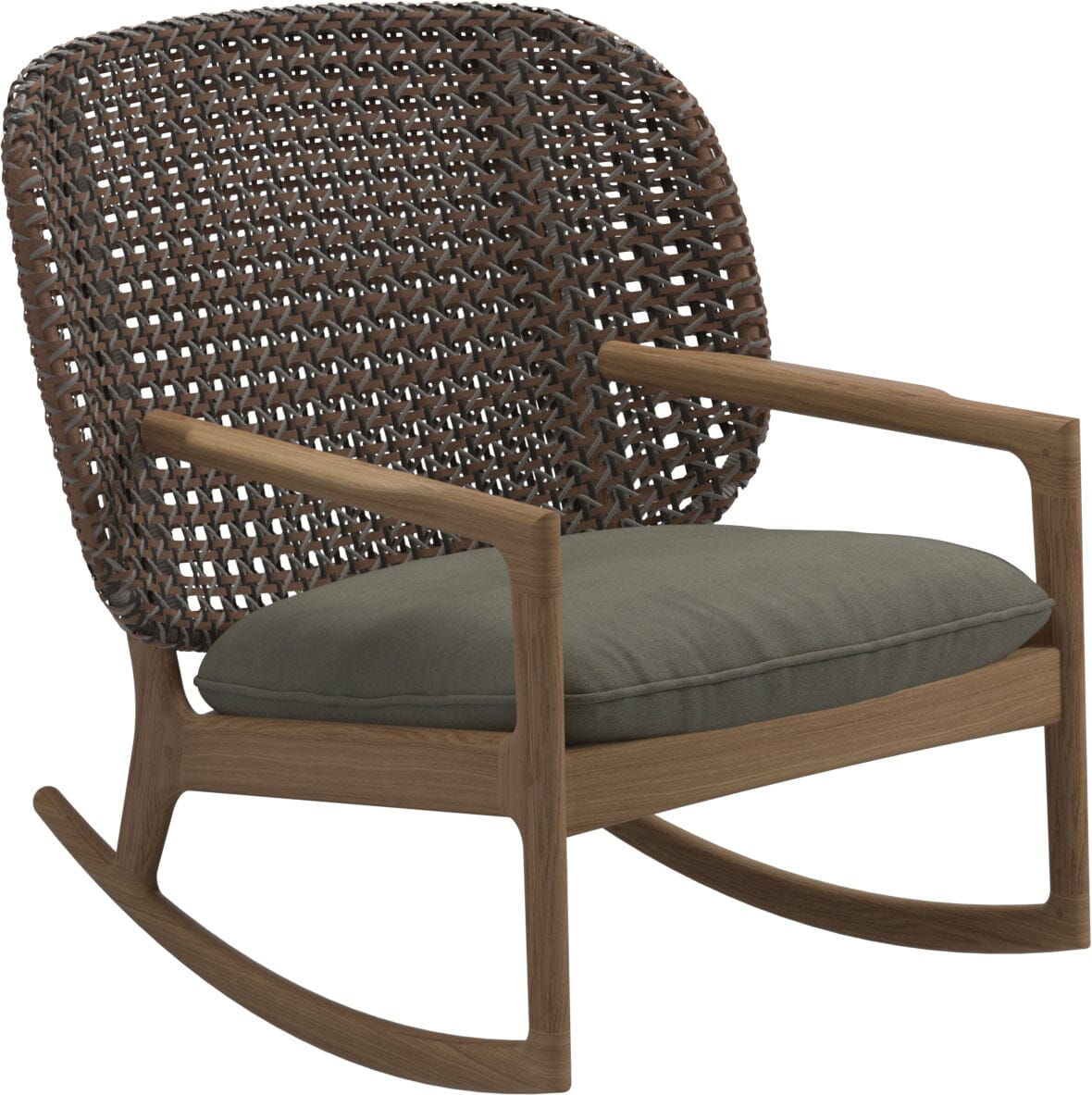 Gloster Kay Low Back Rocking Chair Brindle