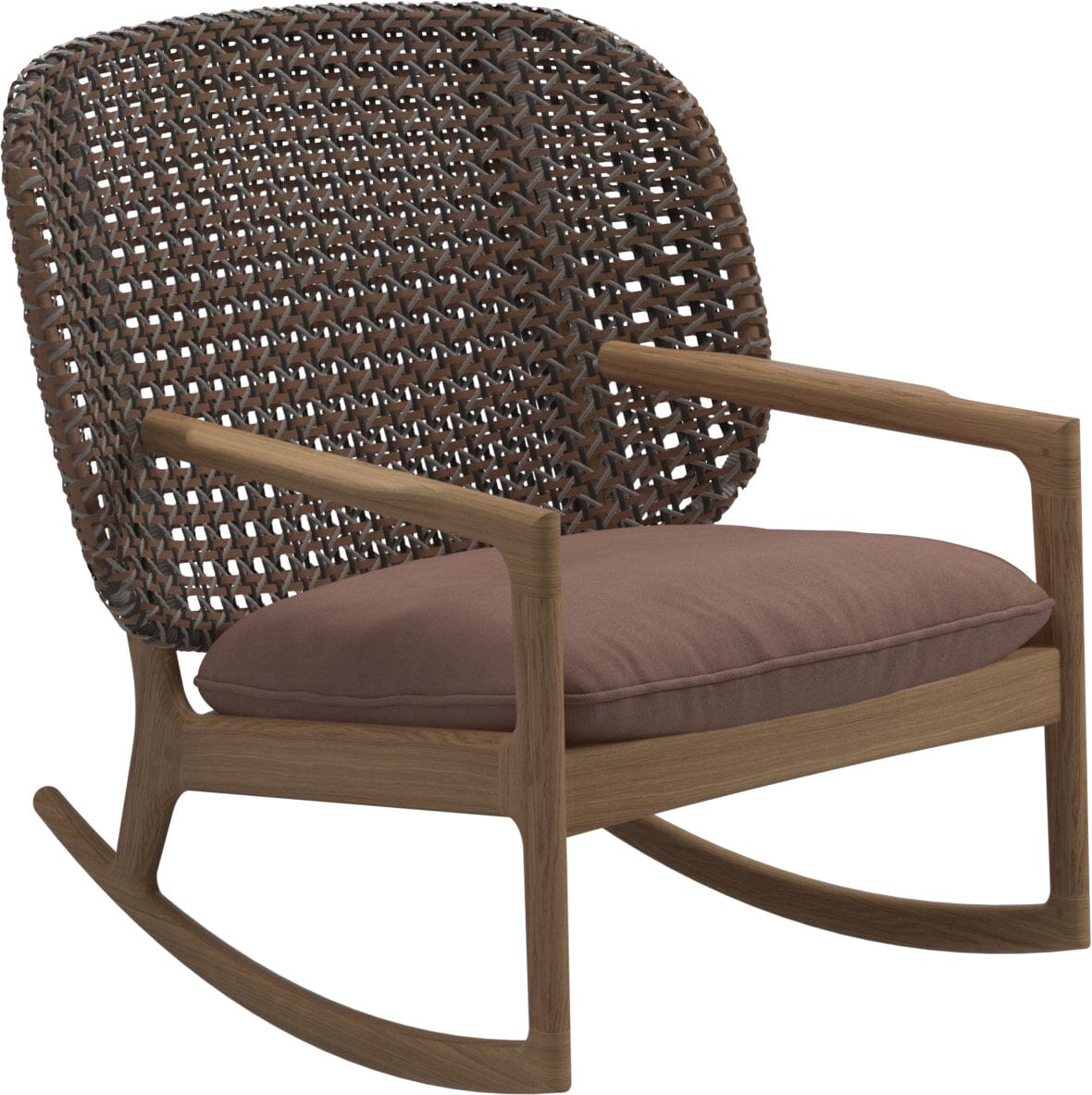 Gloster Kay Low Back Rocking Chair Brindle