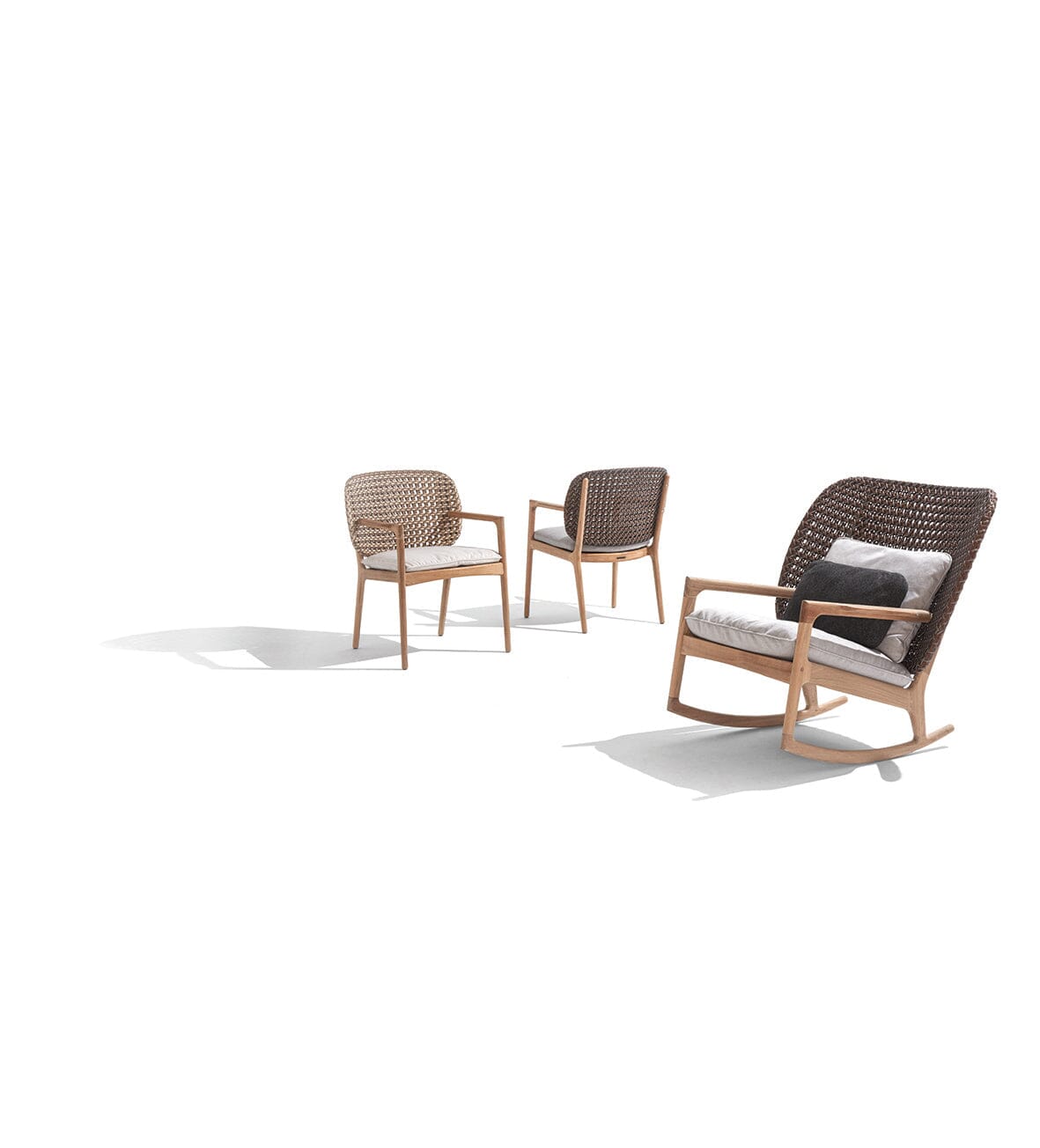 Gloster Kay Low Back Rocking Chair Brindle