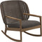 Gloster Kay Low Back Rocking Chair Brindle Grade C (OP) Robben Charcoal 0083 