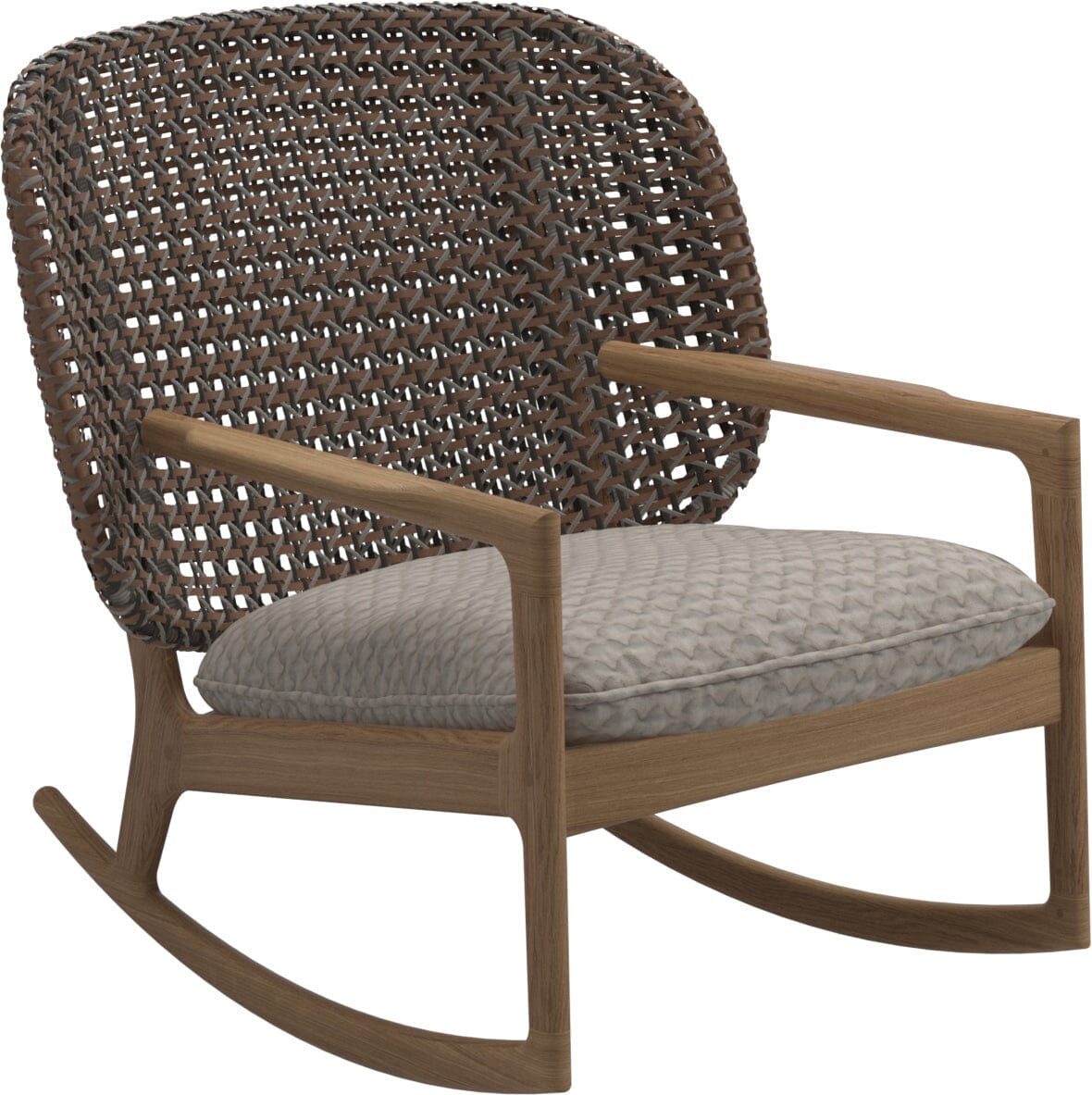 Gloster Kay Low Back Rocking Chair Brindle Grade D (ST) Wave Buff 0125
