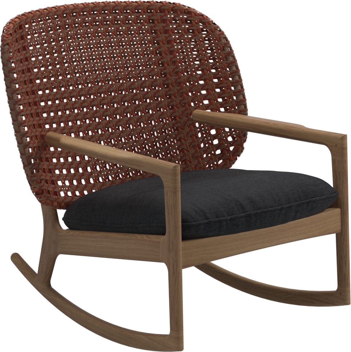 Gloster Kay Low Back Rocking Chair Copper