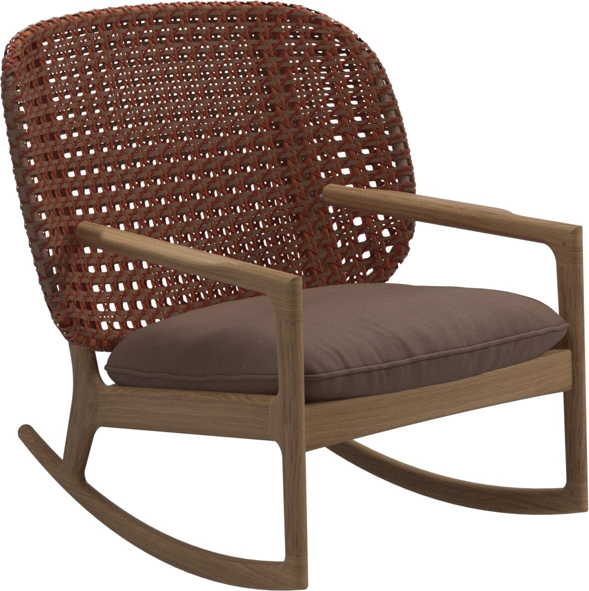 Gloster Kay Low Back Rocking Chair Copper Grade B (OP) Fife Salmon 0045