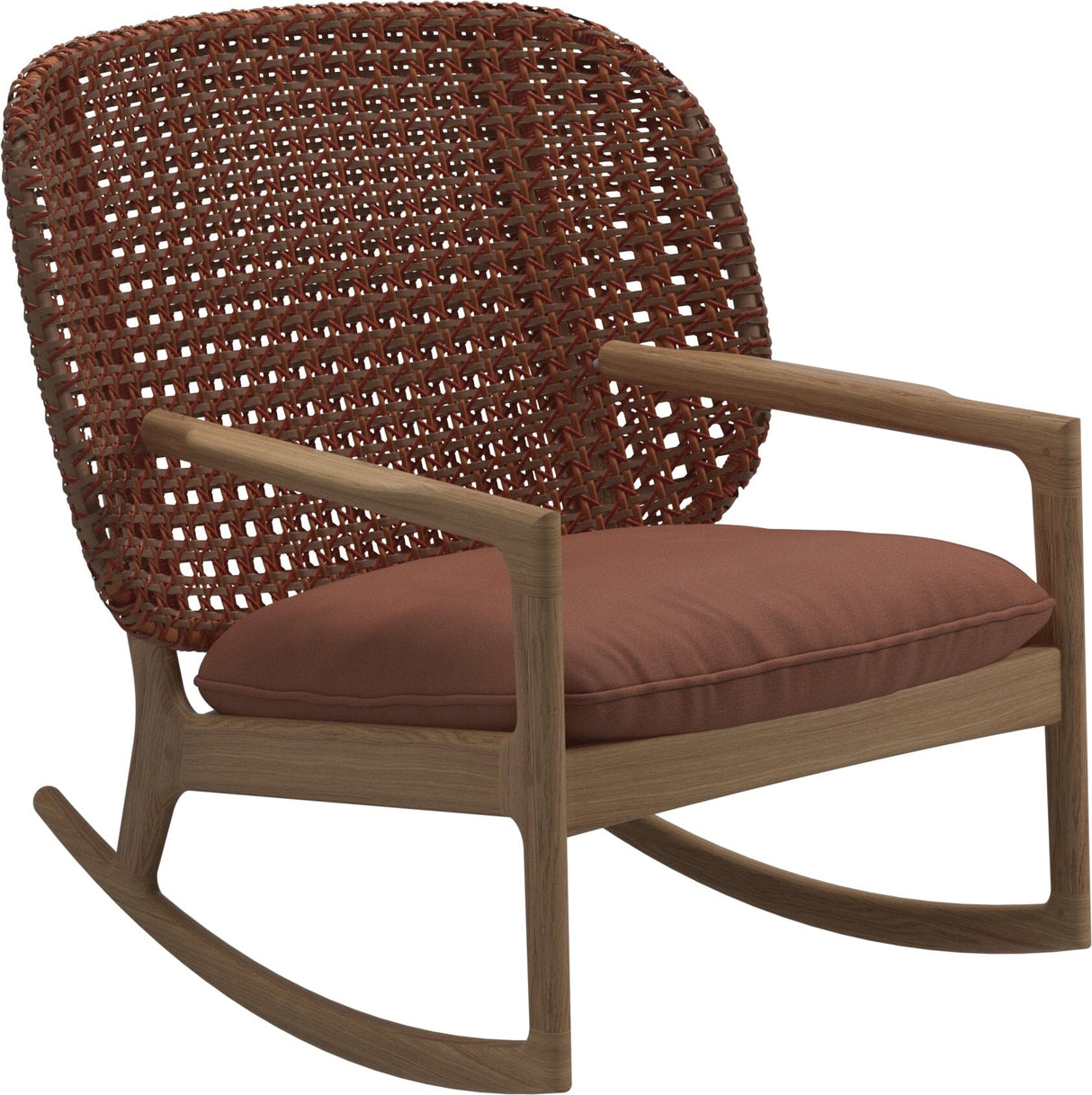 Gloster Kay Low Back Rocking Chair Copper Grade B (WR) Blend Clay 0143