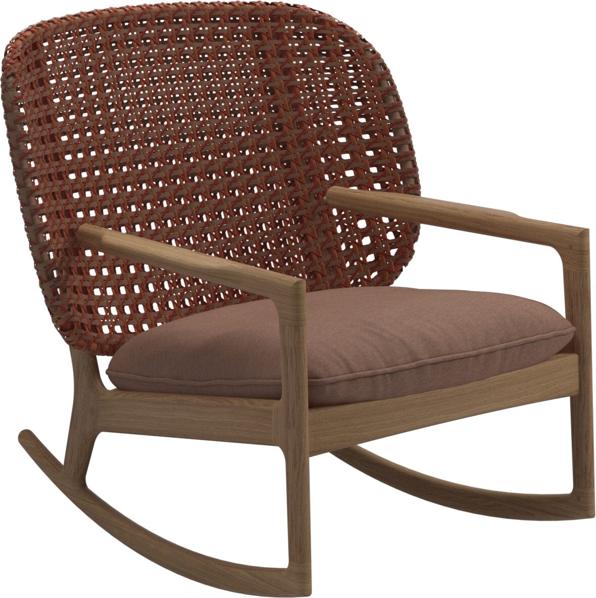 Gloster Kay Low Back Rocking Chair Copper Grade D (ST) Tuck Cider 0121