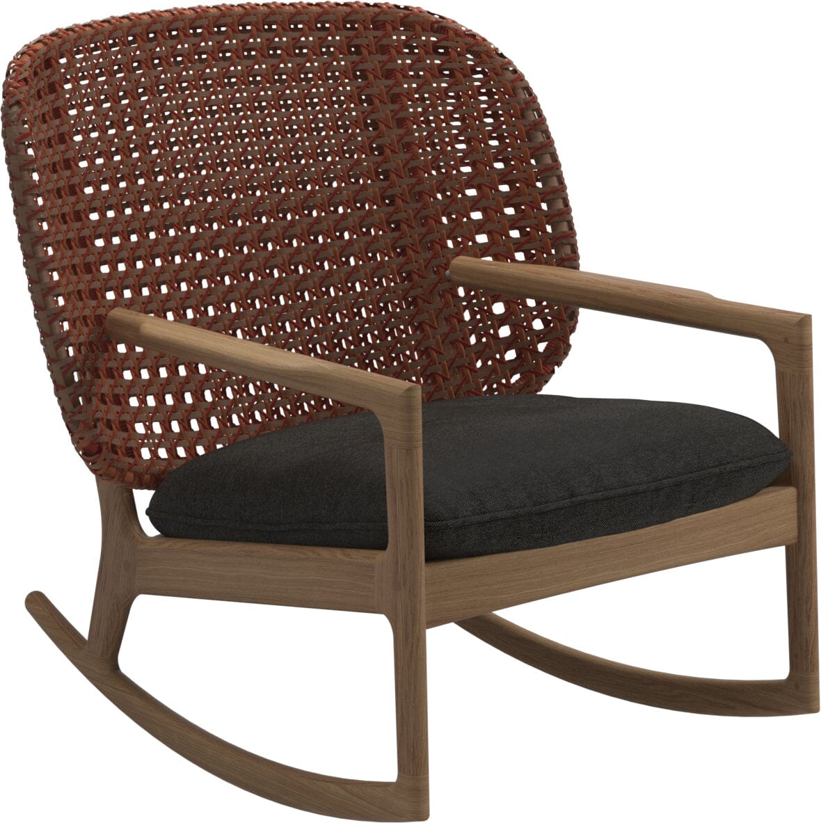 Gloster Kay Low Back Rocking Chair Copper Grade D (ST) Tuck Sable 0123