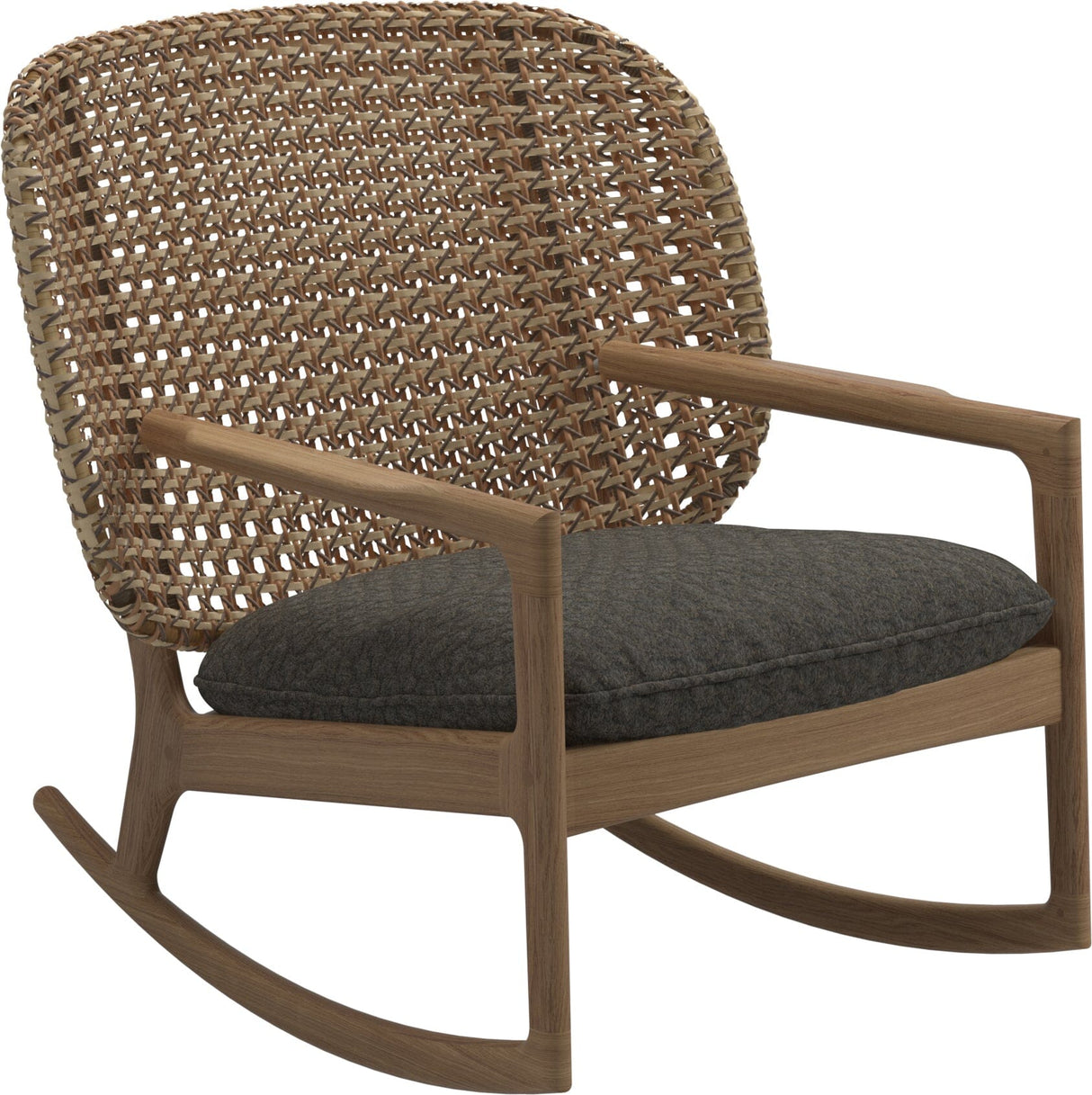 Gloster Kay Low Back Rocking Chair Harvest Grade D (ST) Wave Quarry 0126