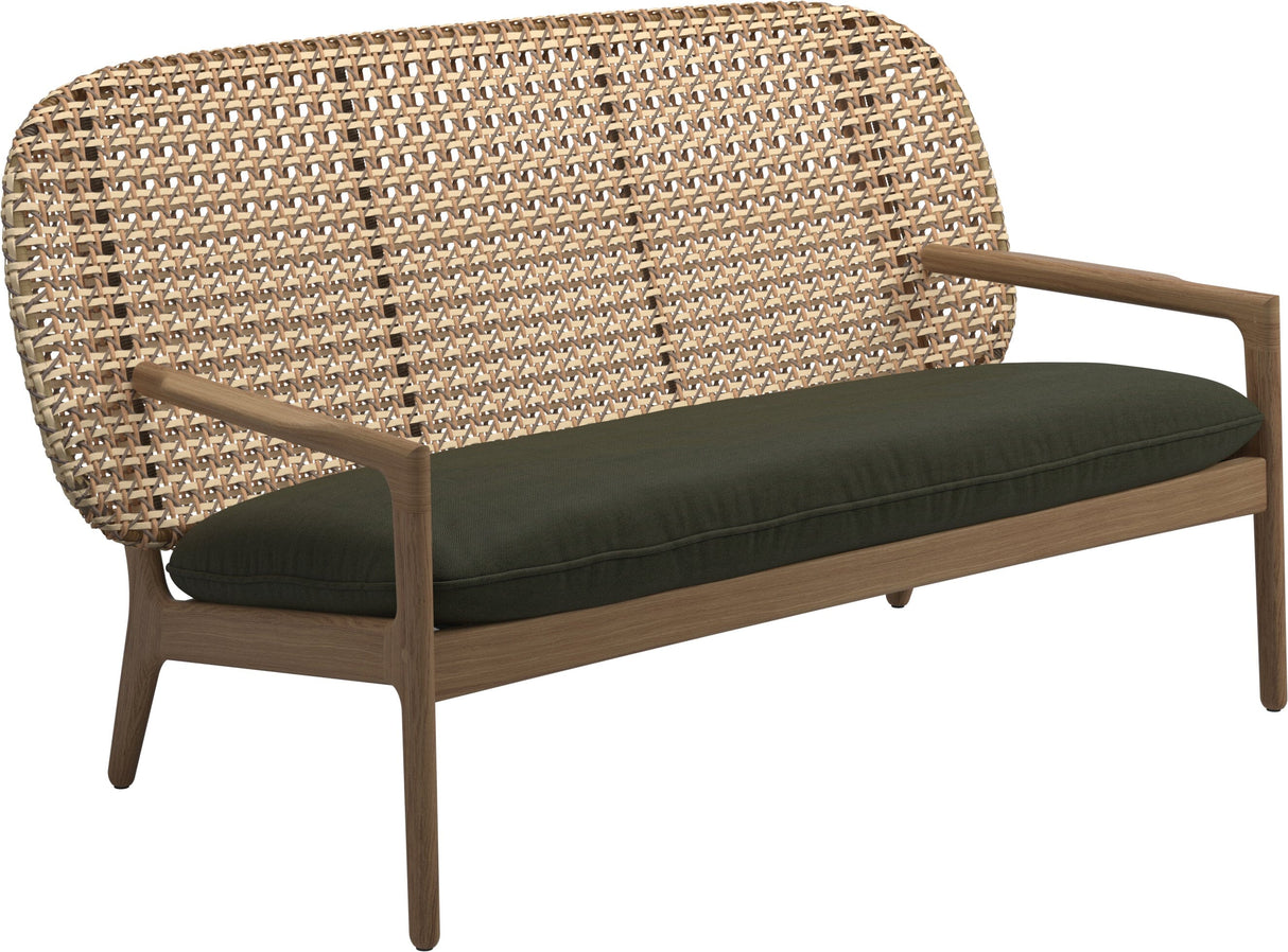 Gloster Kay Low Back Sofa Canapé Harvest Grade B (OP) Fife Olive 0041