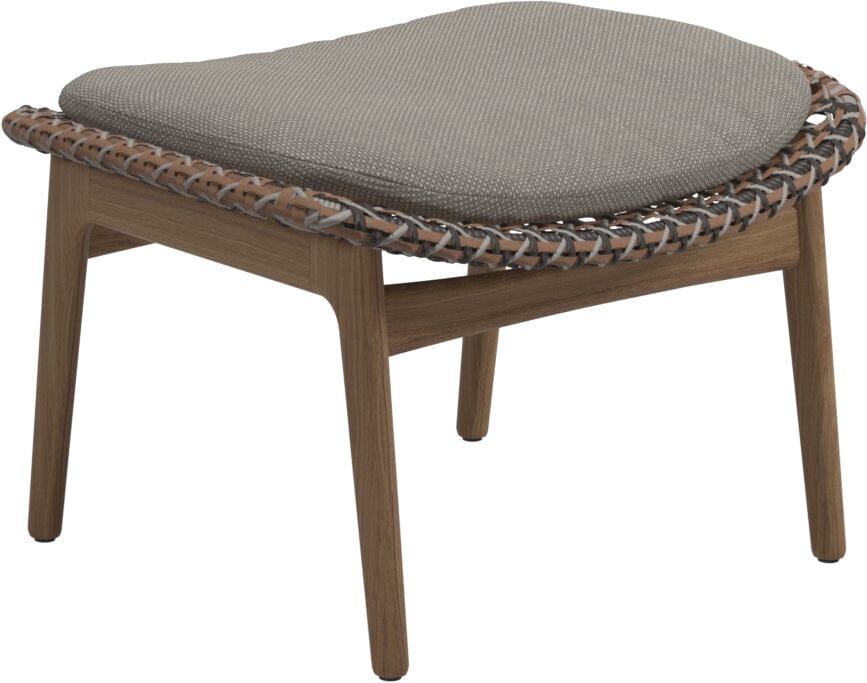 Gloster Kay Repose pieds - Tabouret Brindle Grade C (OP) Robben Grey 0085