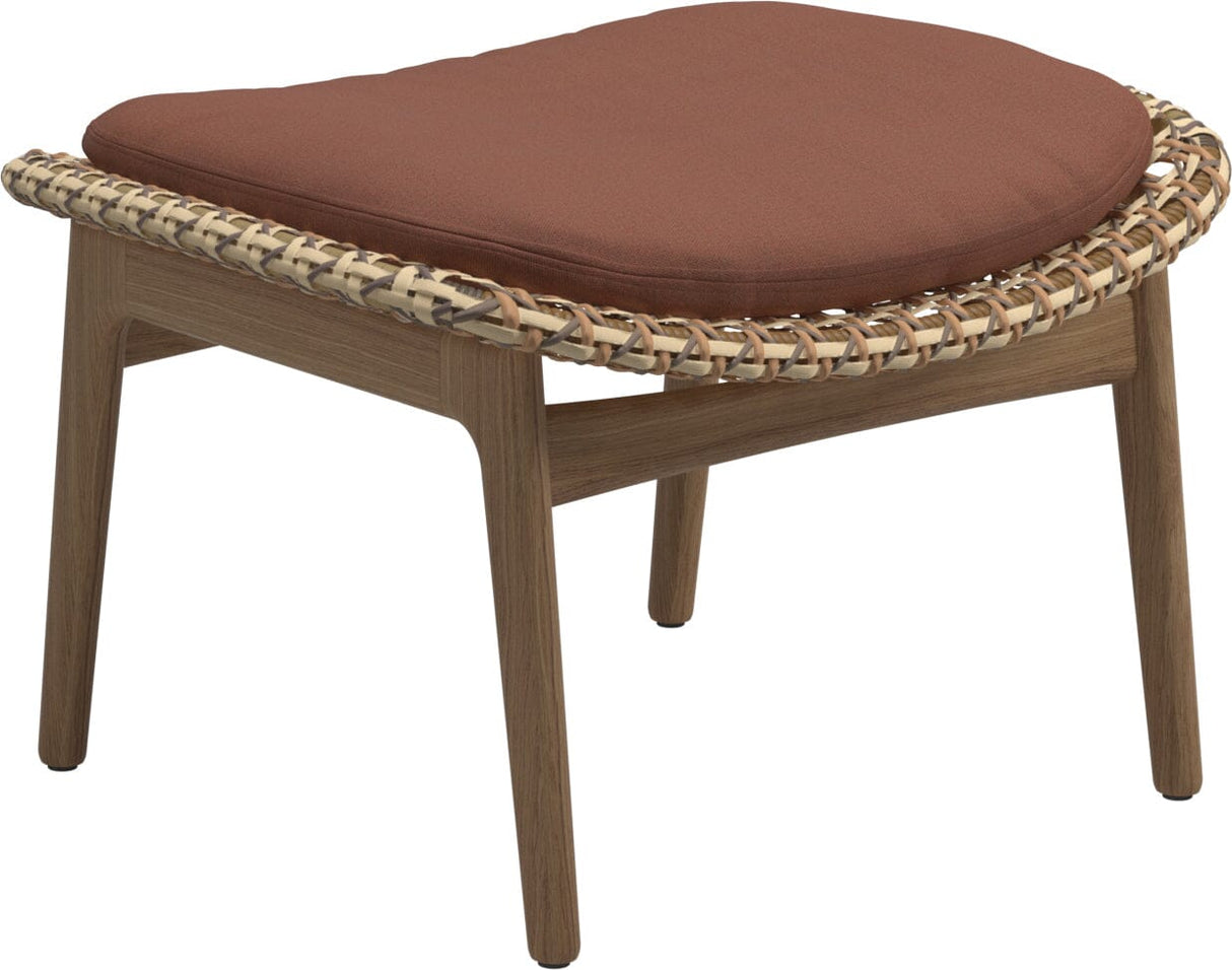 Gloster Kay Repose pieds - Tabouret Harvest Grade B (WR) Blend Clay 0143