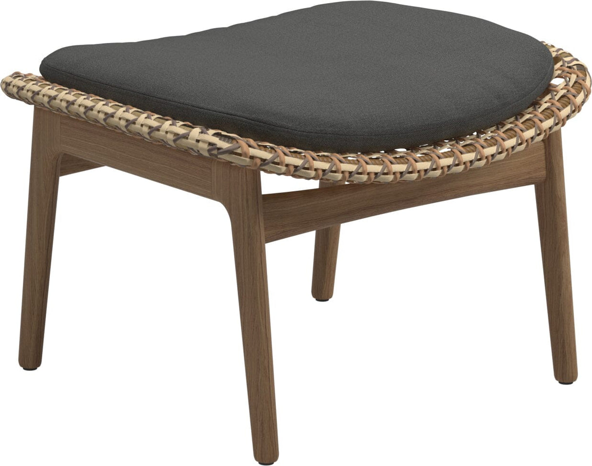 Gloster Kay Repose pieds - Tabouret Harvest Grade B (WR) Blend Coal 0144