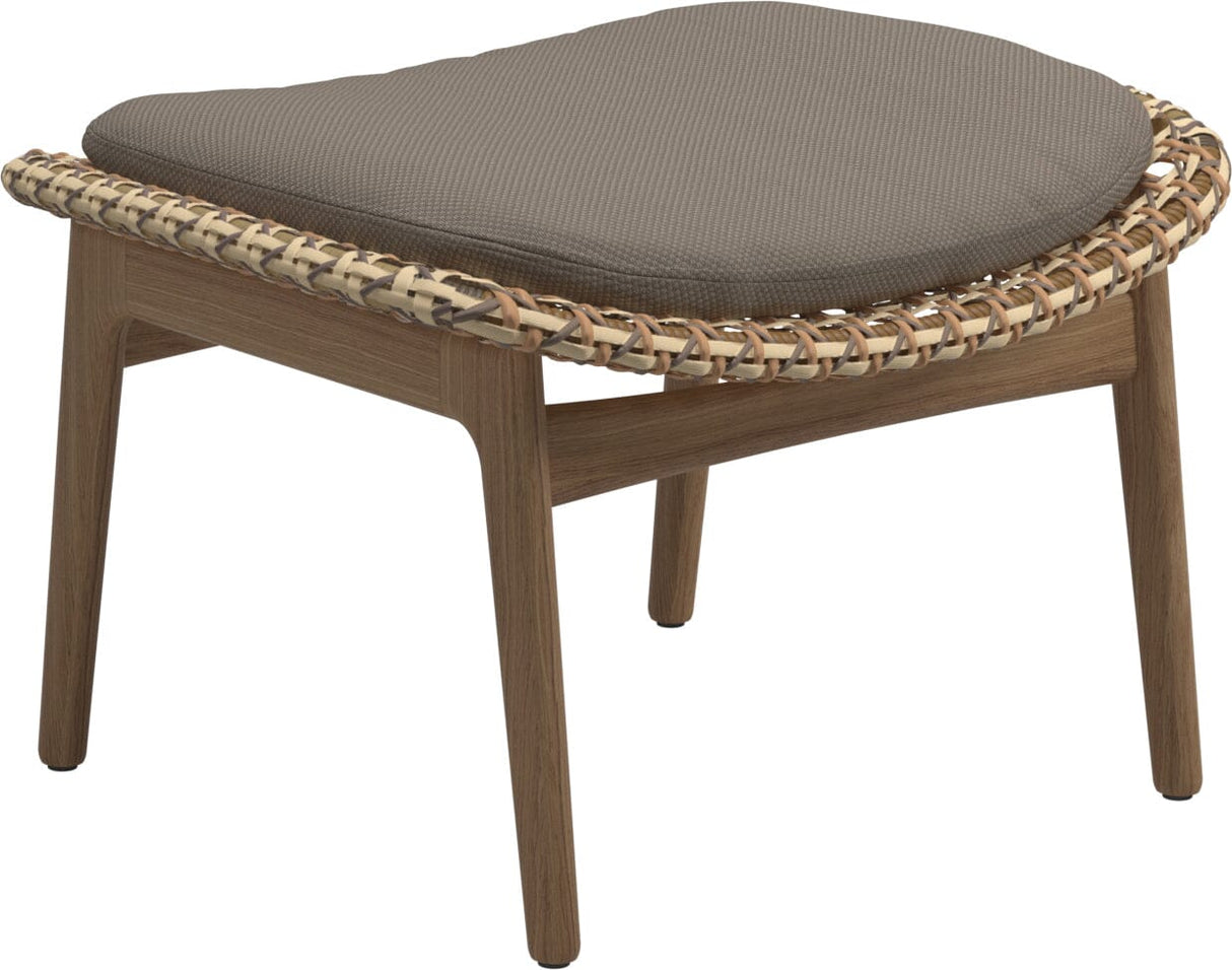 Gloster Kay Repose pieds - Tabouret Harvest Grade D (ST) Ravel Dune 0118