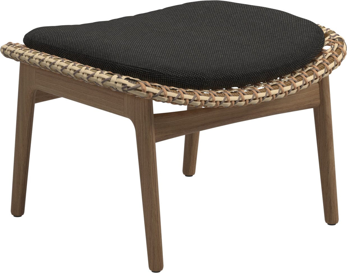 Gloster Kay Repose pieds - Tabouret Harvest Grade D (ST) Ravel Sable 0120