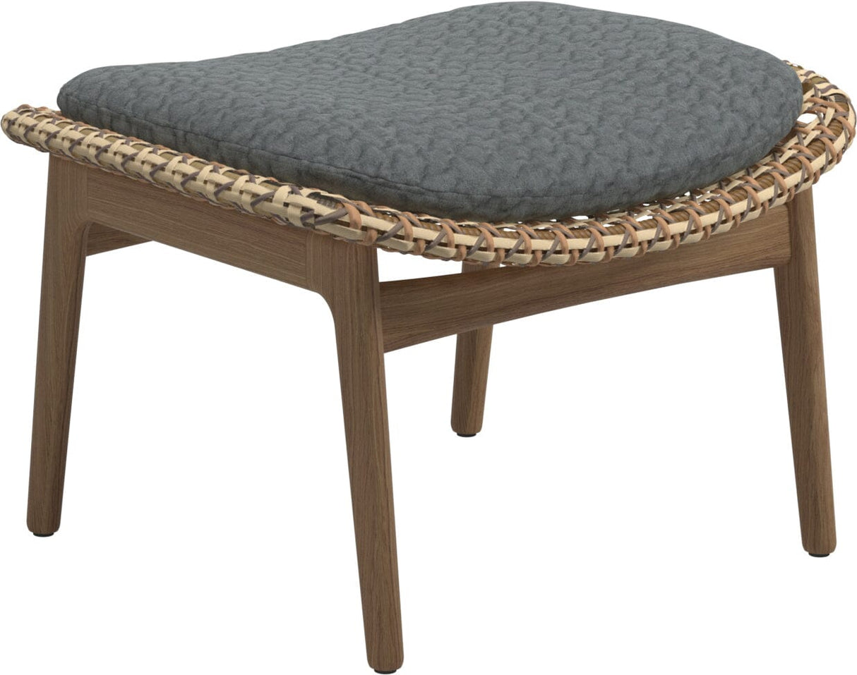 Gloster Kay Repose pieds - Tabouret Harvest Grade D (ST) Wave Gravel 0159