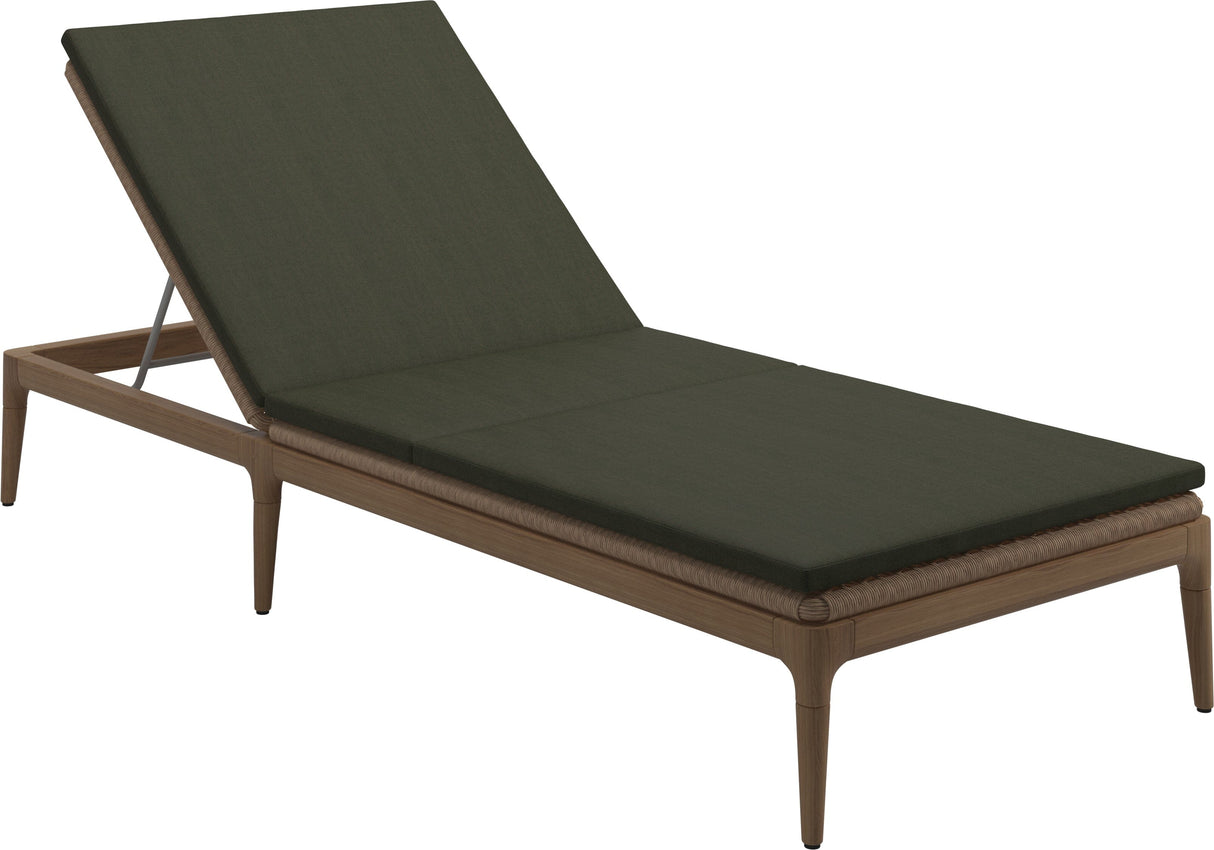 Gloster Lima Chaise longue Grade B (OP) Fife Olive 0041