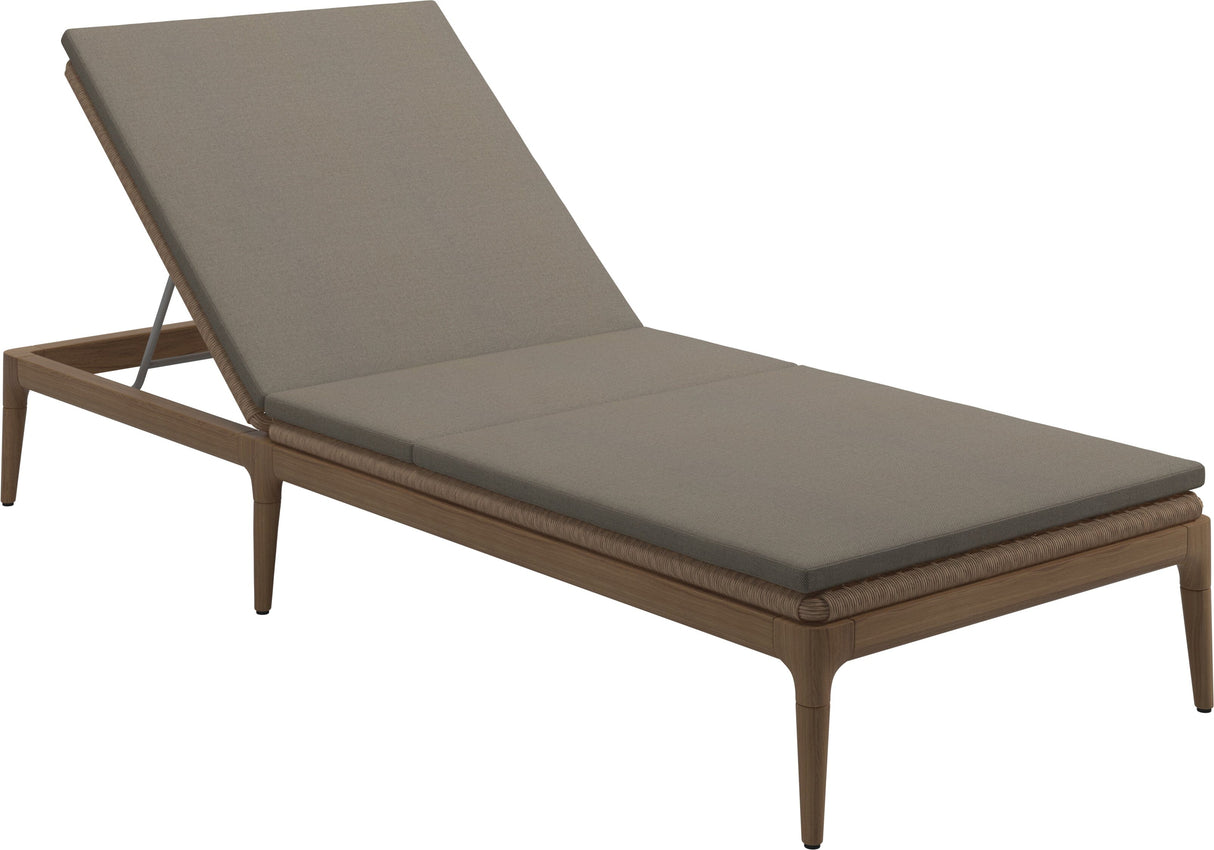 Gloster Lima Chaise longue Grade B (WR) Blend Latte 0203