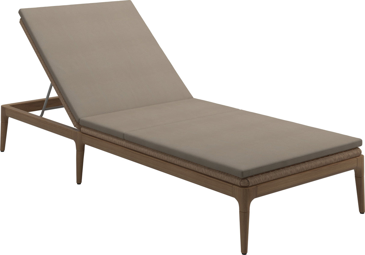 Gloster Lima Chaise longue Grade B (WR) Blend Sand 0147