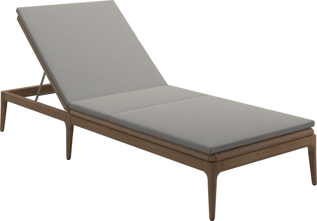Gloster Lima Chaise longue Grade D (ST) Tuck Malt 0122