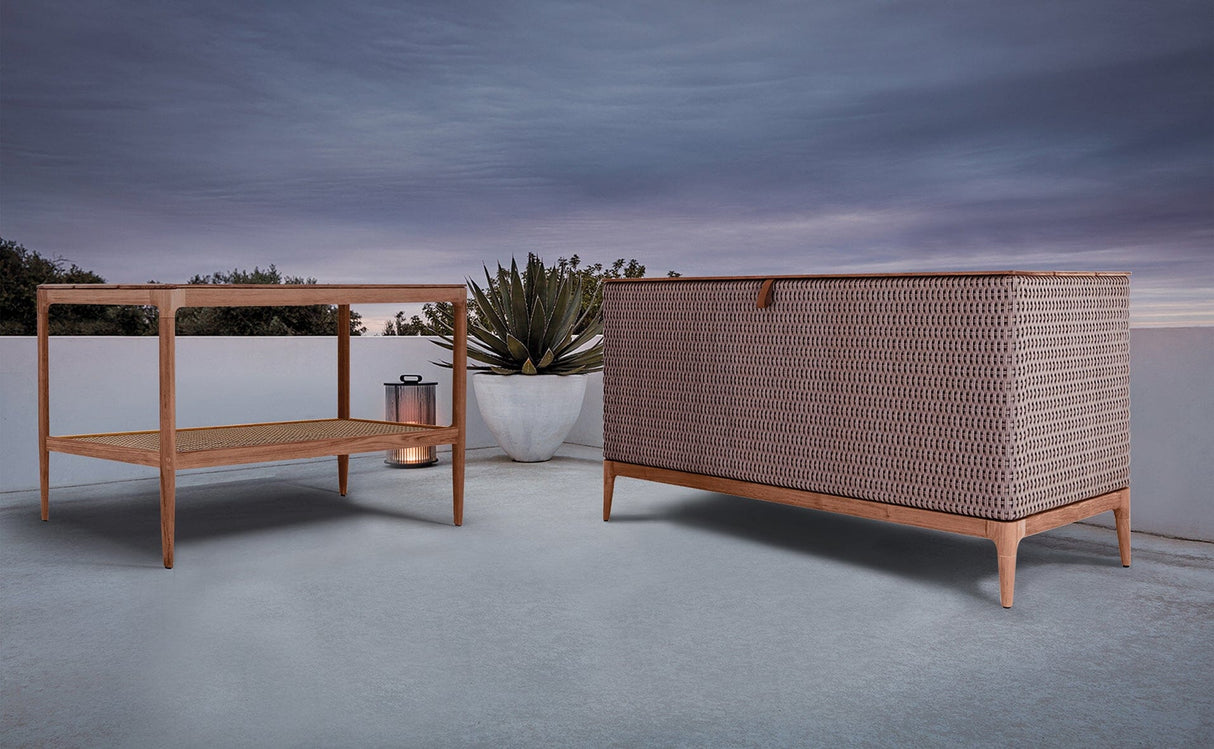 Gloster Lima Coffre de rangement 165x65cm h:93cm