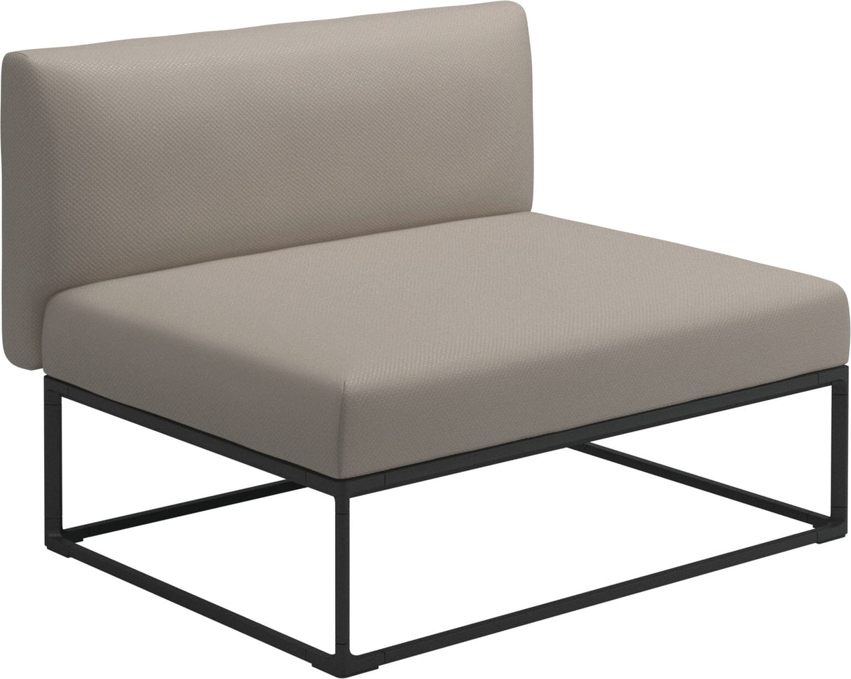 Gloster Maya Centre Unit - Module central 100x86cm Meteor Grade D (ST) Dot Oyster 0117