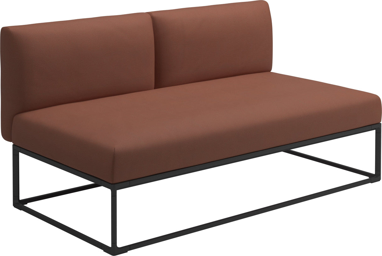 Gloster Maya Centre Unit - Module central 150x86cm Meteor Grade B (WR) Blend Clay 0143