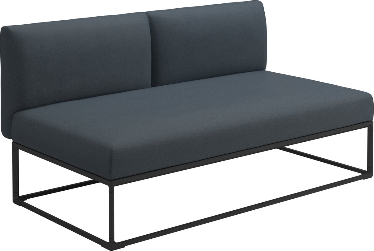 Gloster Maya Centre Unit - Module central 150x86cm Meteor Grade D (ST) Tuck Denim 0157