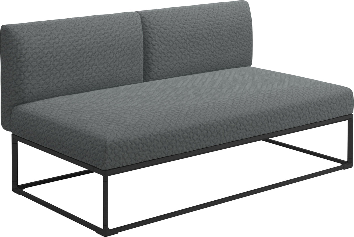 Gloster Maya Centre Unit - Module central 150x86cm Meteor Grade D (ST) Wave Gravel 0159