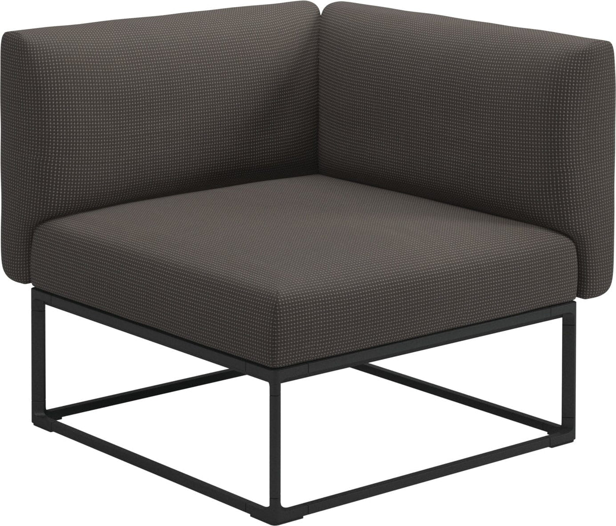 Gloster Maya Corner Unit - Module d'angle 86x86cm Meteor Grade C (OP) Robben Charcoal 0083