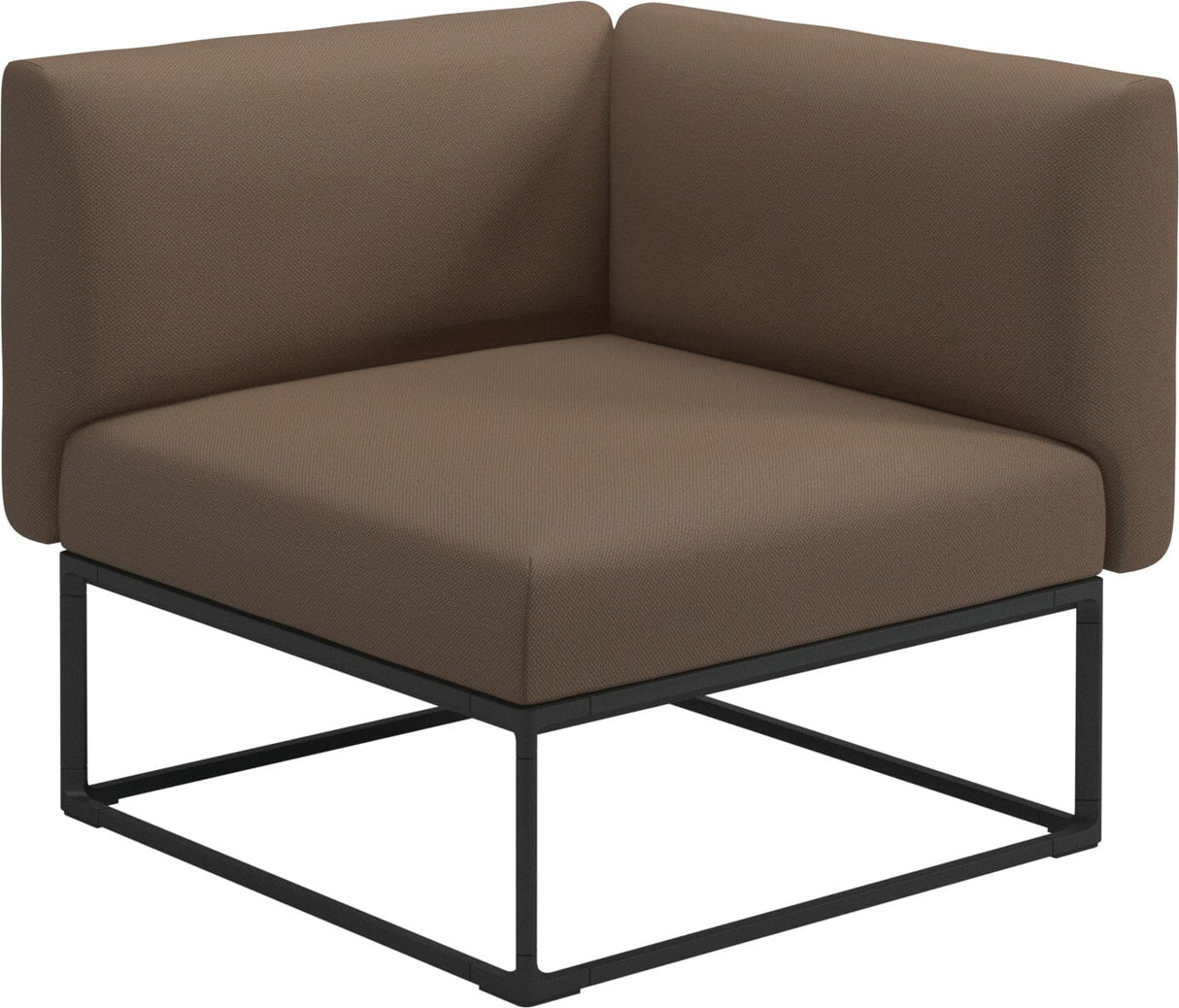 Gloster Maya Corner Unit - Module d'angle 86x86cm Meteor Grade D (ST) Ravel Ginger 0119